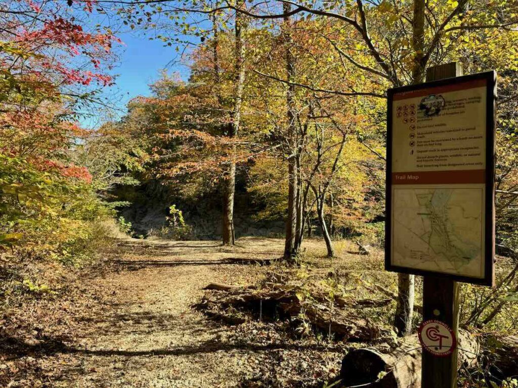 Difficult Run Trail End