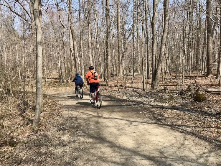 Burke Lake Park offers family-friendly biking in Northern Virginia