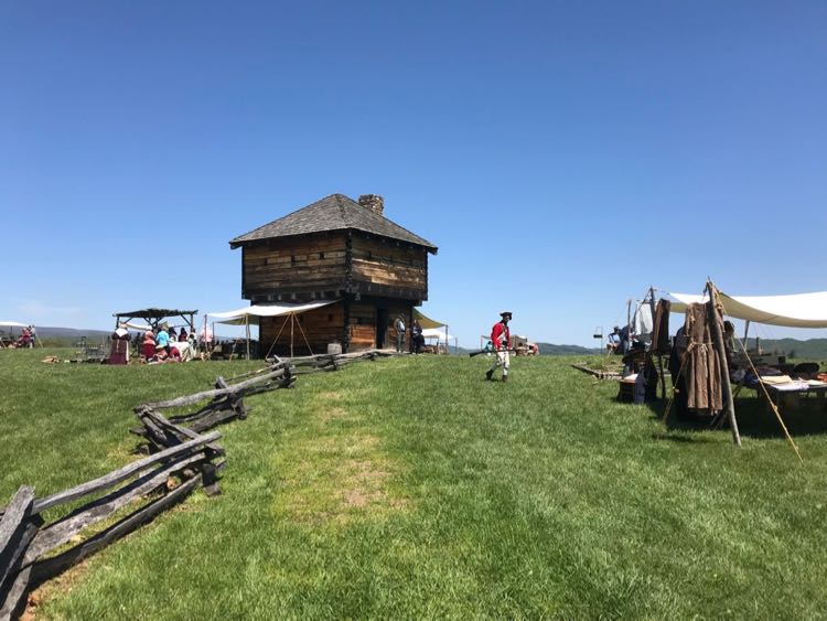 Anderson Blockhouse at Natural Tunnel State Park, Southwest VA