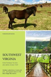 Fun things to do in Southwest Virginia on an SWVA road trip.