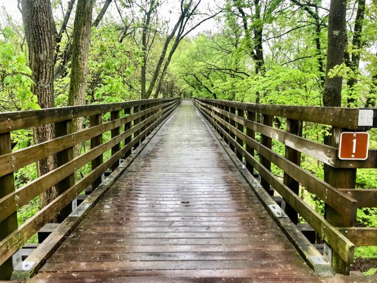 Start of the Virginia Creeper Trail in Abingdon VA