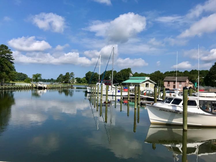 Onancock Harbor on the Eastern Shore of Virginia