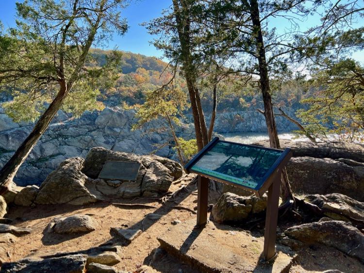 Mather Gorge Overlook Great Falls Virginia