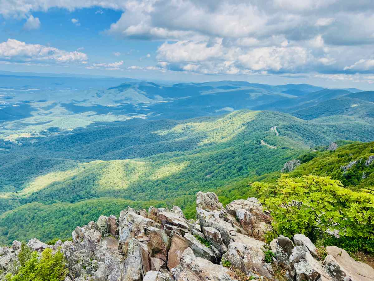 North View Stony Man Mountain Shenandoah Park