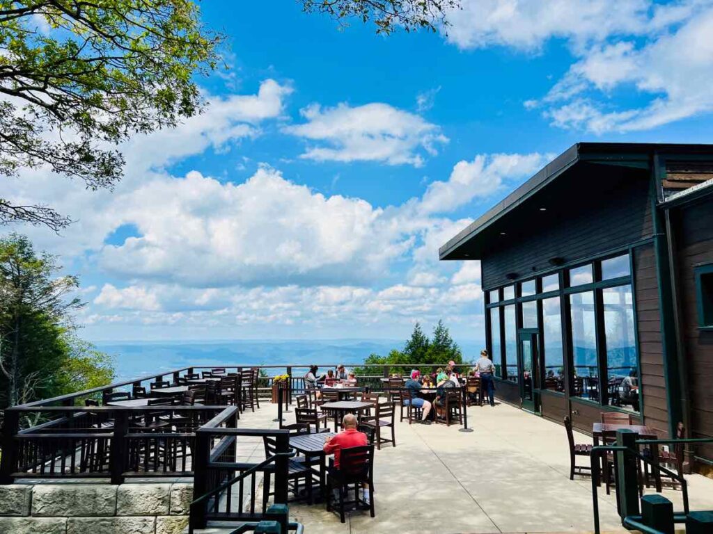 Skyland Patio Offers Dining with a View at Shenandoah National Park