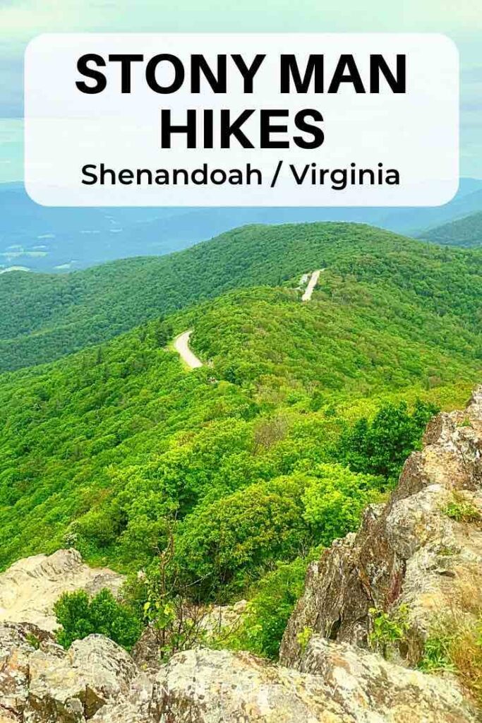 Explore three Stony Man trail hikes to spectacular views and beautiful woodlands on the second highest mountain in Shenandoah National Park, Virginia.