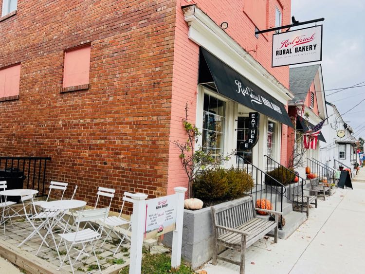 Red Truck Bakeryin Downtown Marshall Virginia