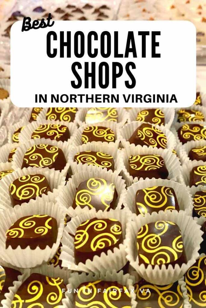 Best chocolate shops in Northern Virginia plus restaurant treats perfect for date night, special occasions, and everyday fun.