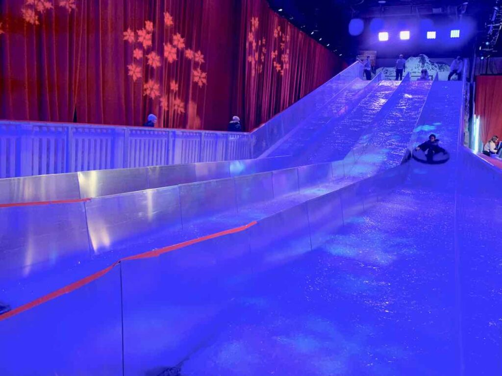 Indoor Tubing Hill at ICE! Gaylord National