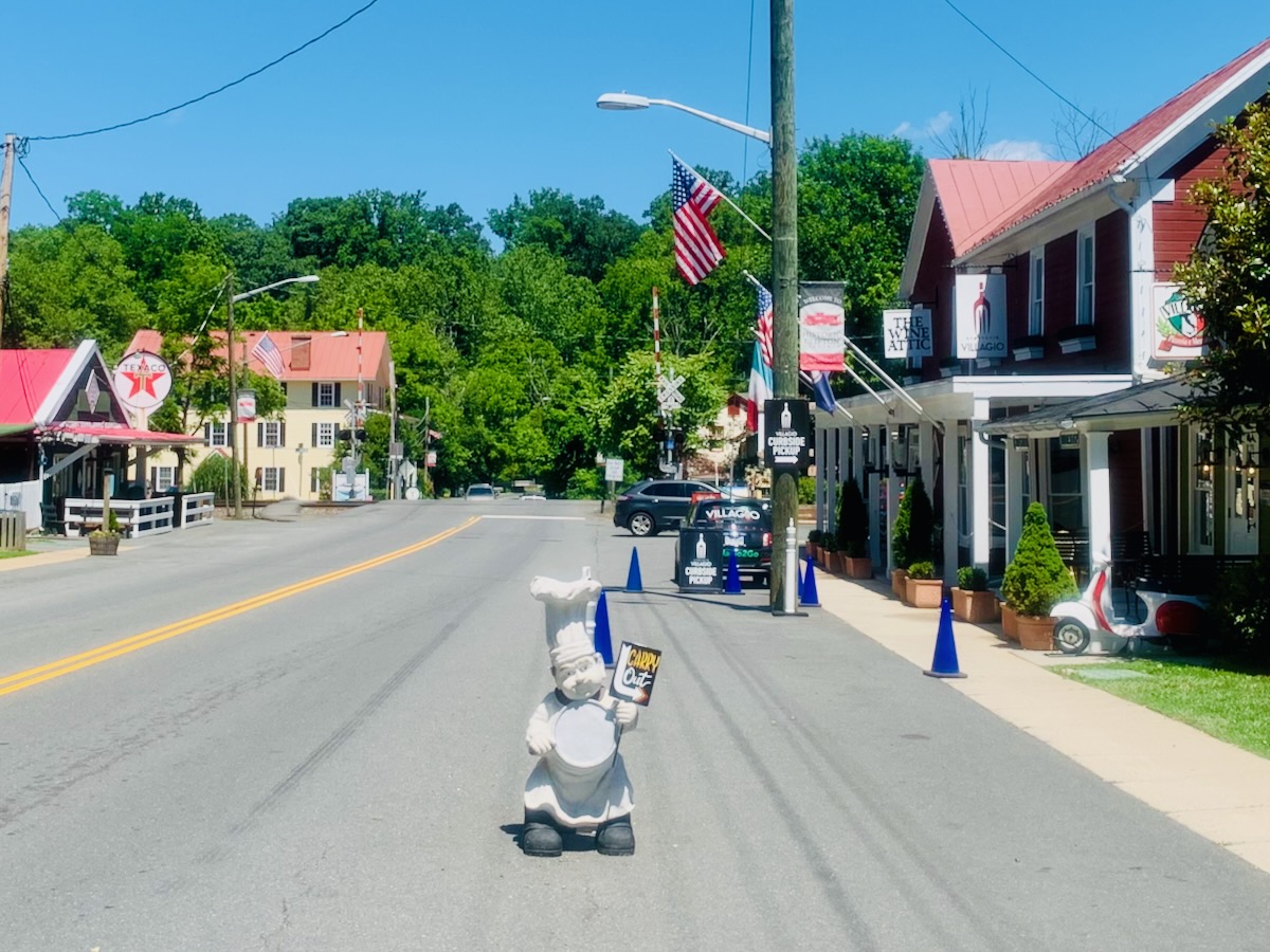 Main St in Clifton, one of the Best Virginia Day Trips Near Washington DC
