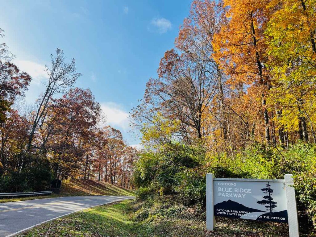 Blue Ridge Parkway Near Roanoke VA