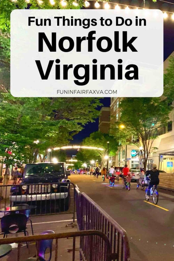 Fun things to do in Norfolk Virginia include great art, food, beer, and history, with a cool vibe and a vibrant waterfront setting.