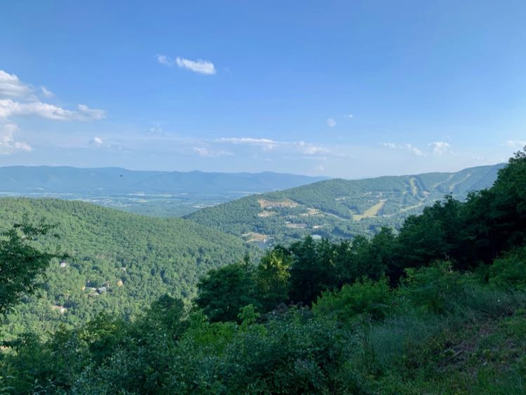 Massanutten Overlook view