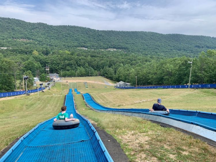 Tubing at Massanutten Resort Virginia