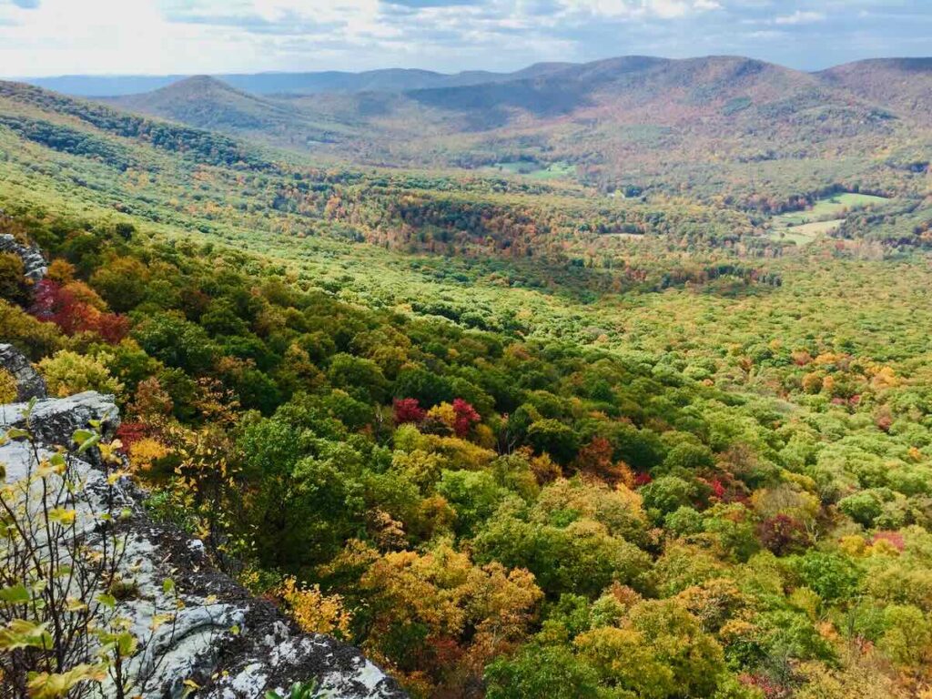 Big Schloss Fall Foliage View