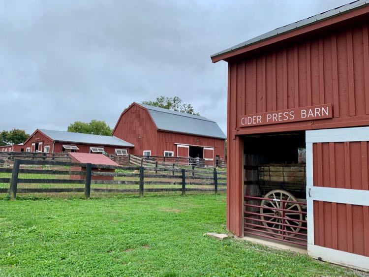 Barns at Frying Pan Park in Herndon Virginia