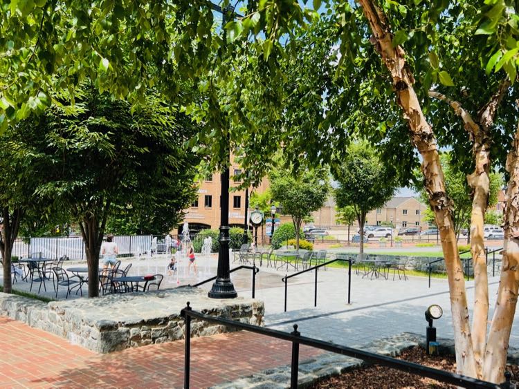 Old Town Fairfax Plaza + Splash Pad