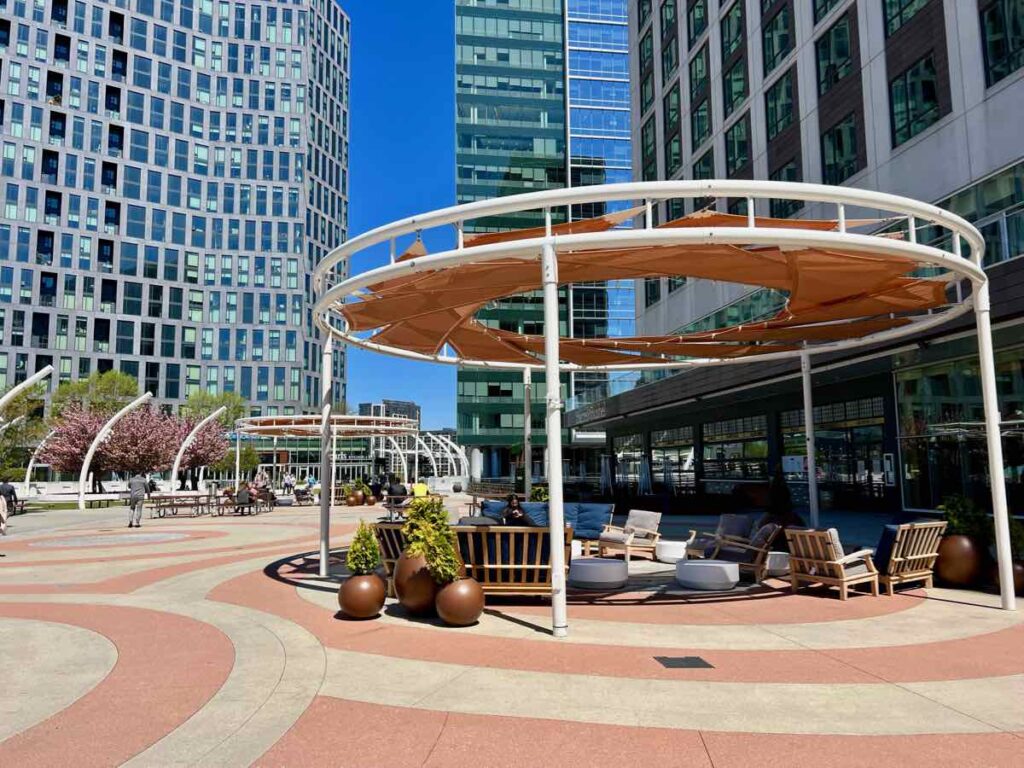 Seating and Gathering Spaces at the Tysons Corner Plaza in Tysons Virginia