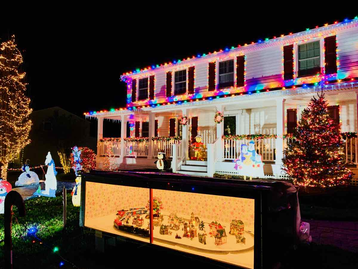 Holiday Favorites Include Neighborhood Displays Like This One at 12708 Ketterring Drive in Herndon