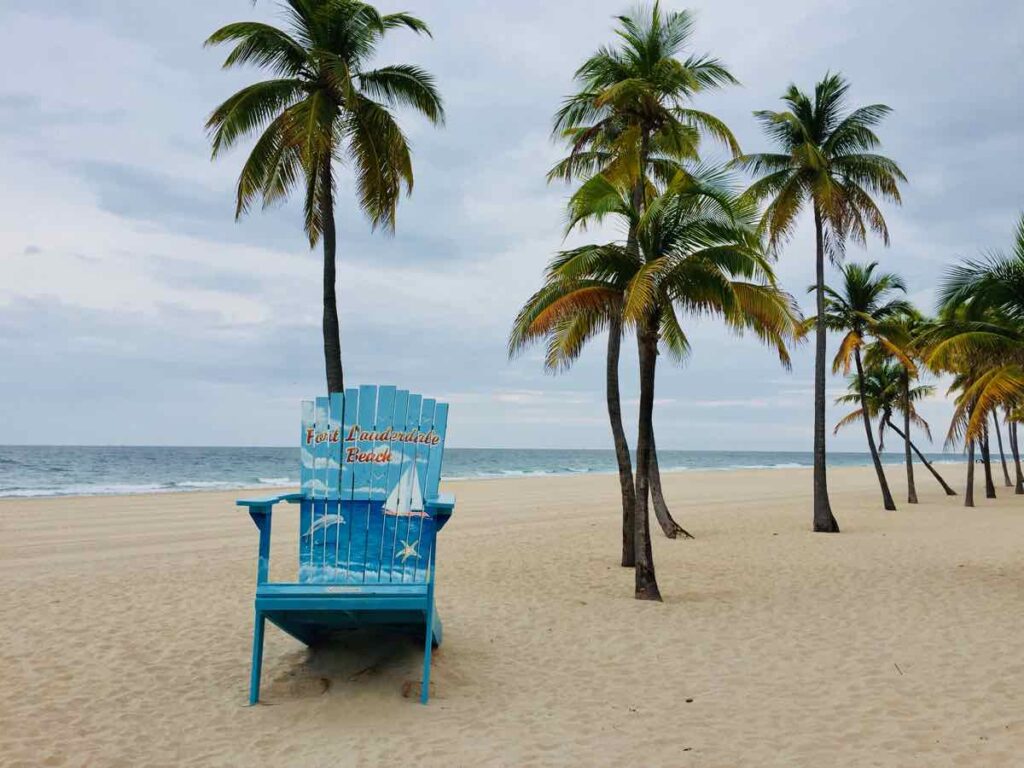 Fort Lauderdale Beach Florida winter getaway