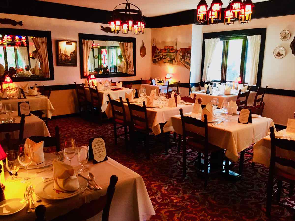 The Besy Romantic Restaurants in Northern VA include L'auberge Chez Francois in Great Falls Virginia