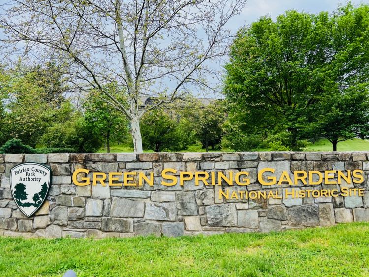Green Spring Gardens Historic Site entry