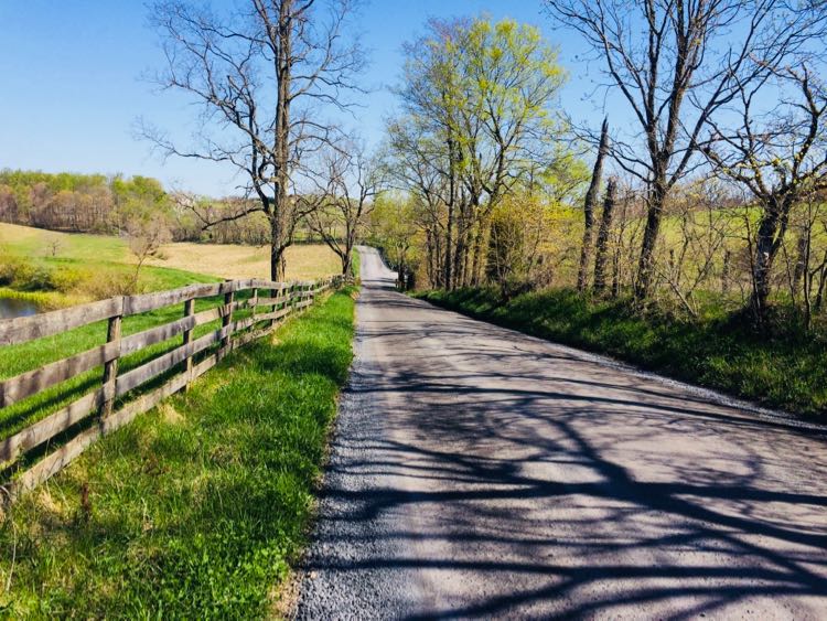 Fences and farms on Old Waterford Road in Leesburg Virginia