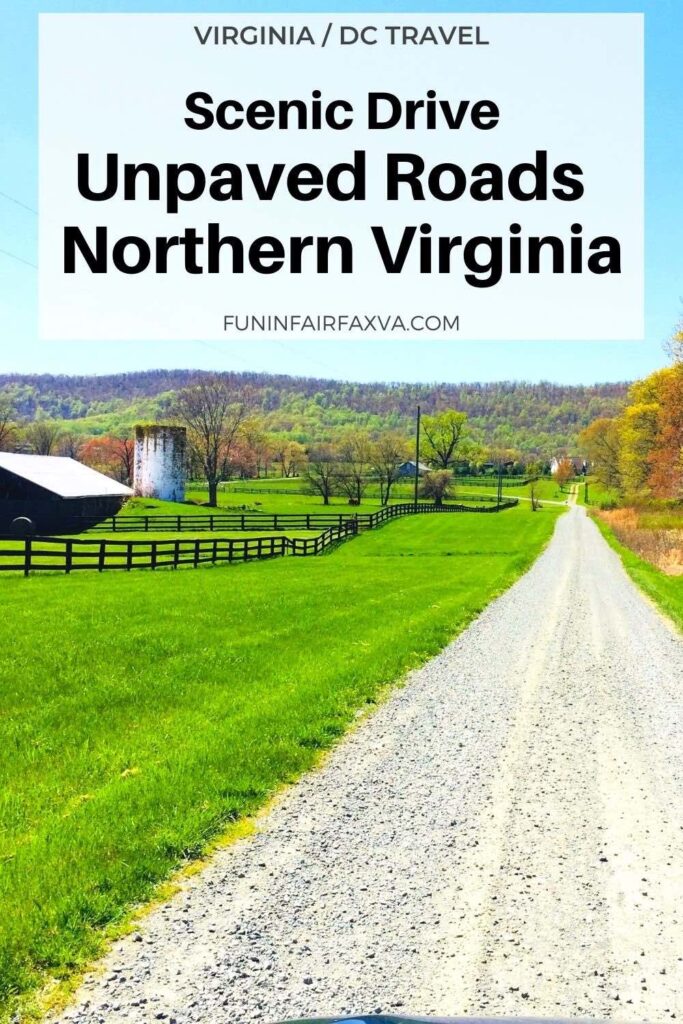 Take a scenic drive on the Loudoun County unpaved roads near Leesburg Virginia to enjoy beautiful views, wonderful Virginia wineries, bucolic farms, and quaint small towns.