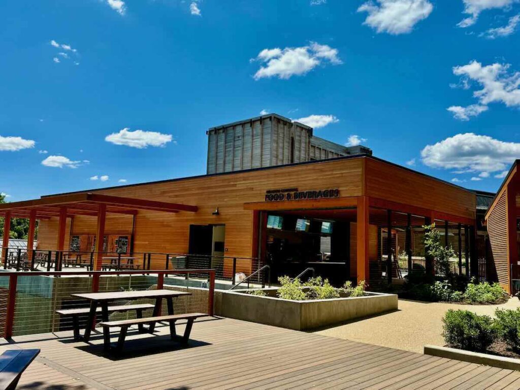 Meadow Commons Food and Beverage Area at Wolf Trap National Park