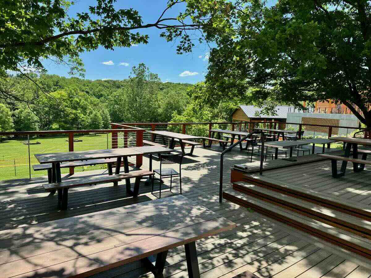 Picnic Area at Wolf Trap National Park for the Performing Arts