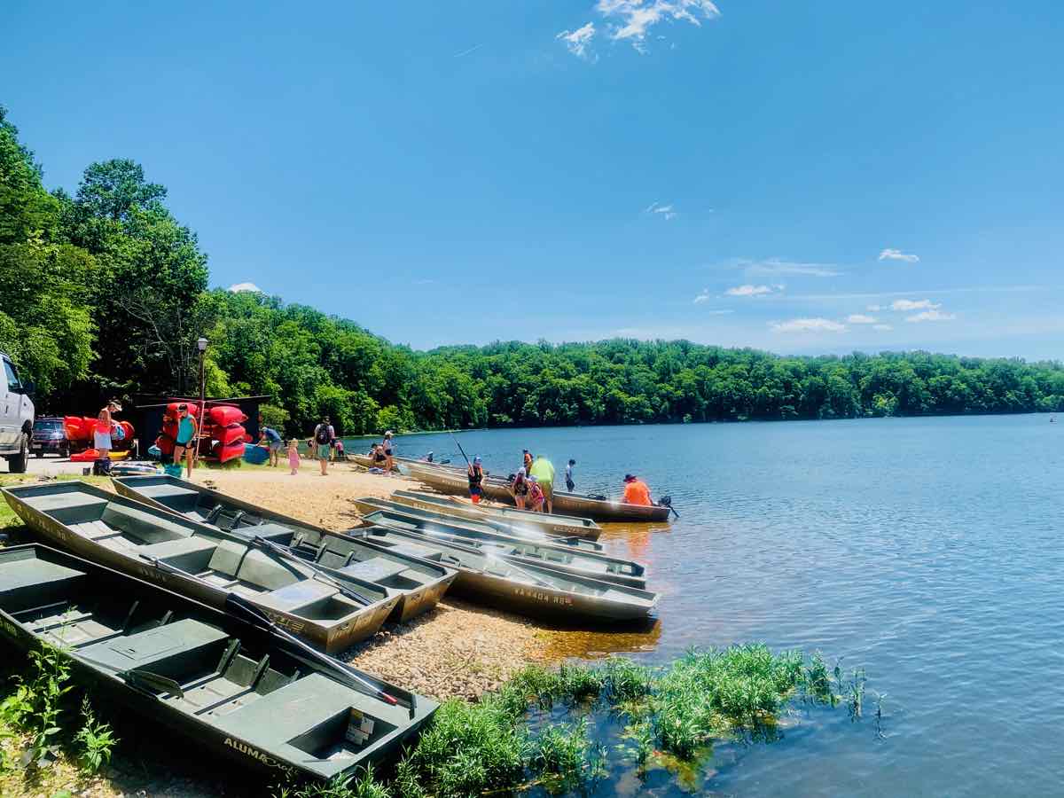 Fountainhead Park Marina in Northern Virginia