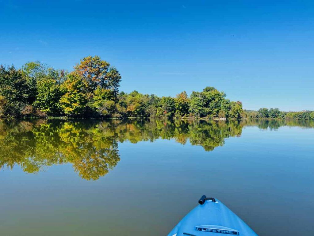 Paddling Lake Pelham Culpeper VA