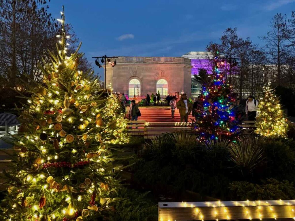 US Botanic Garden Holiday Trees