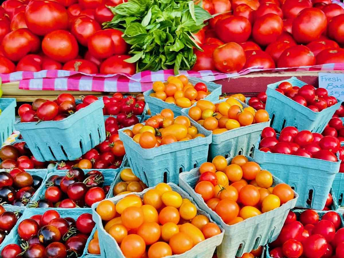 Colorful Produce at One of 50+ Northern Virginia Farmers Markets