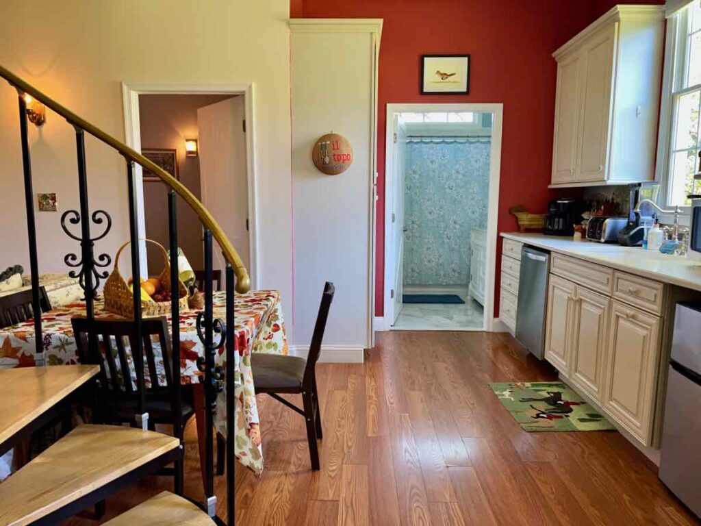 Kitchen at Windswept Inn