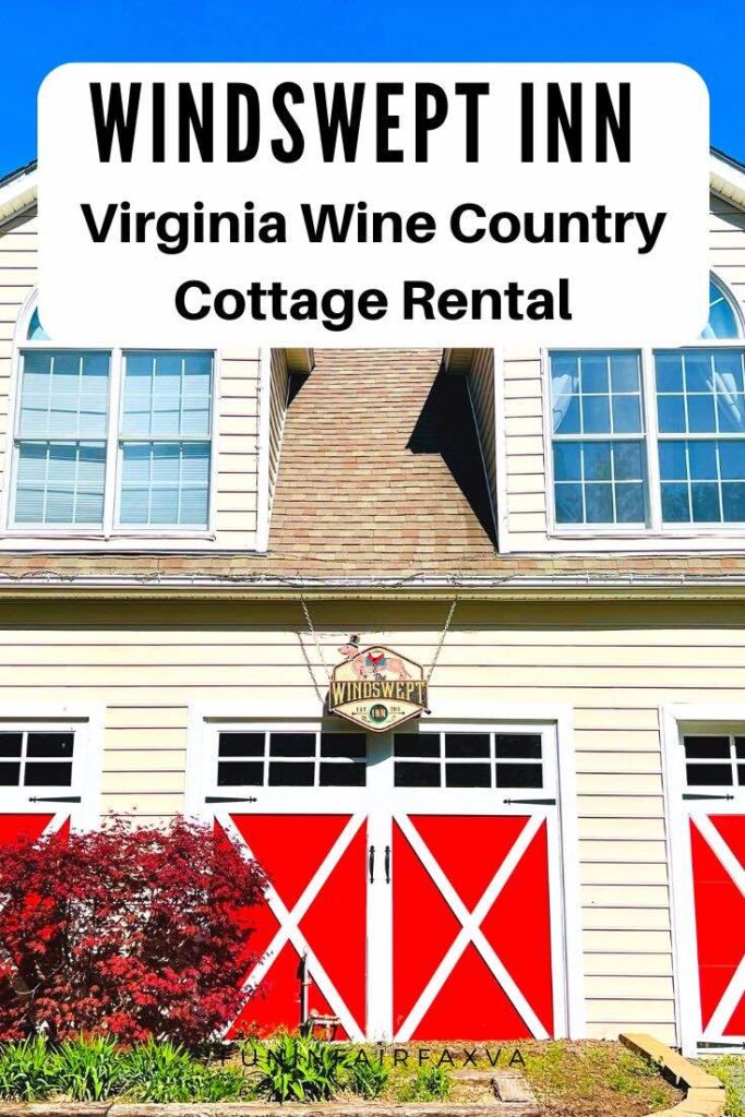 Windswept Inn Virginia Wine Country Cottage Rental