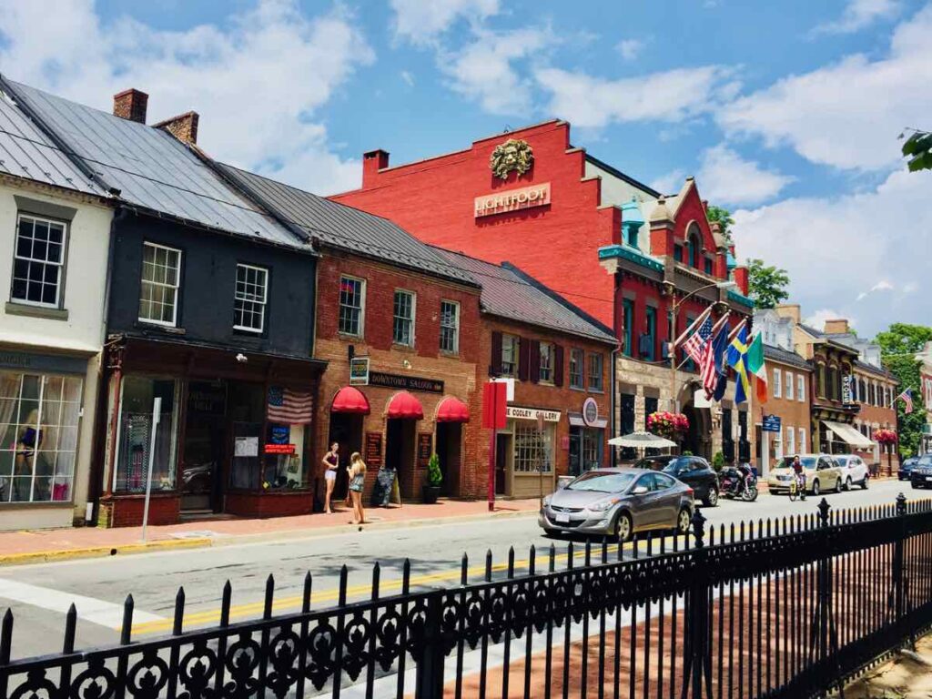 Historic Downtown Leesburg Virginia