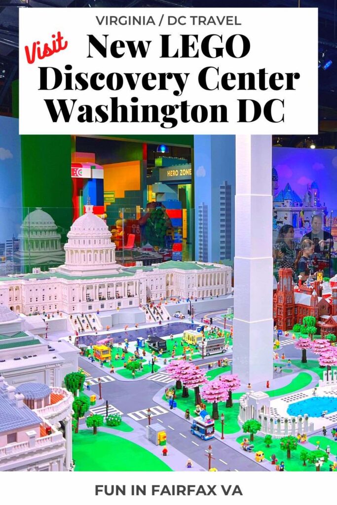 Visit the New Washington DC LEGO Discovery Center in Springfield Virginia for loads of creative family fun including an interactive ride, 4D Theater, and more.