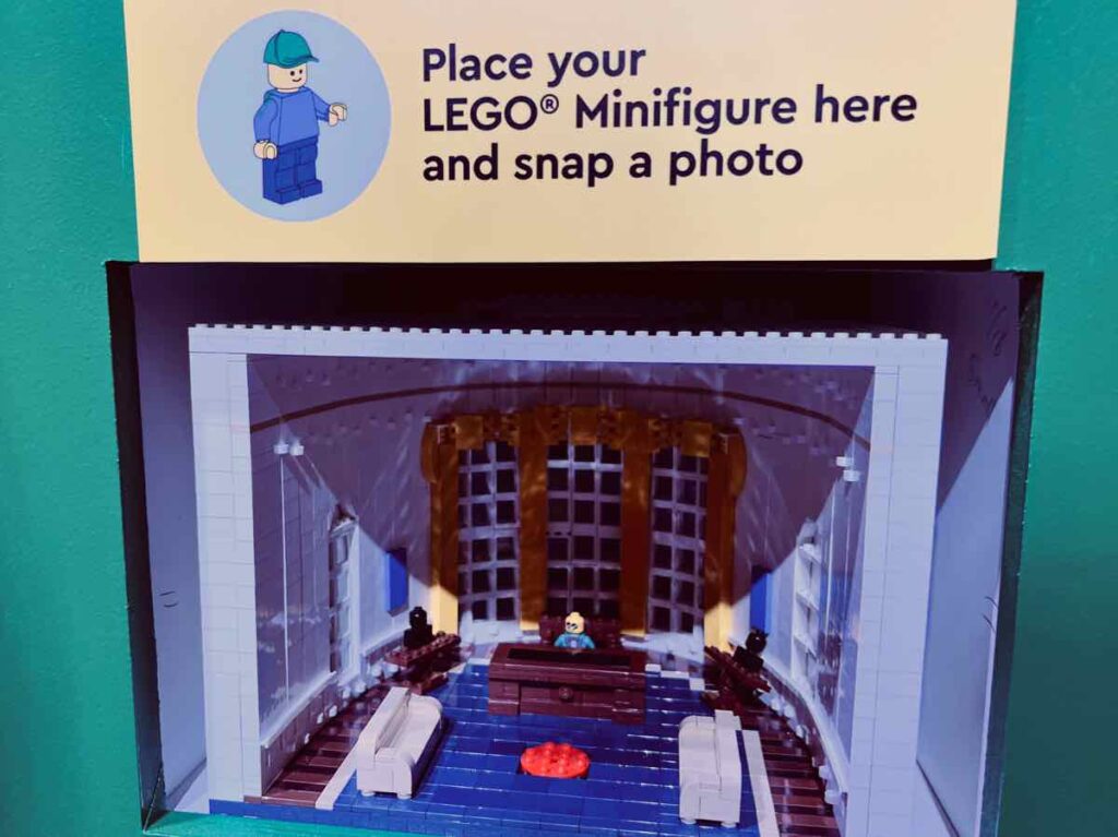 Put Your LEGO Minifigure in the Oval Office for a Fun Photo Opp at the LEGO Discovery Center