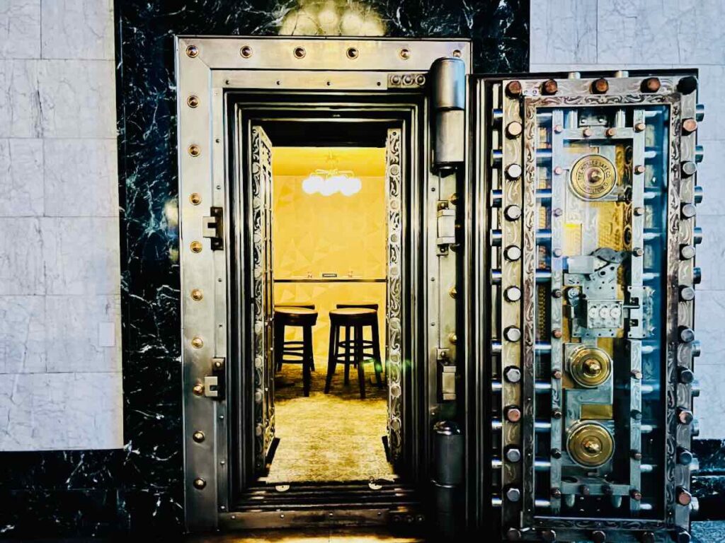 Historic Bank Vault at The Liberty Trust in Roanoke VA