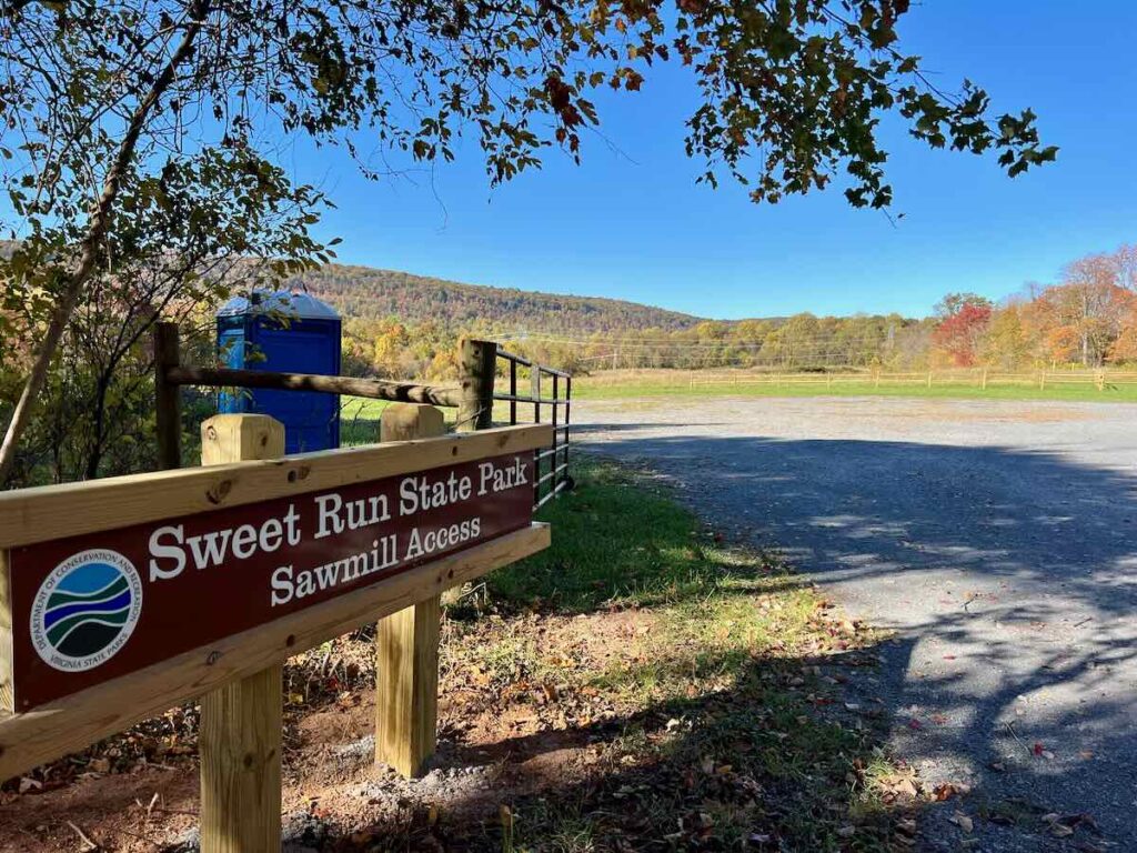 Horse Trailer Parking Sweet Run State Park