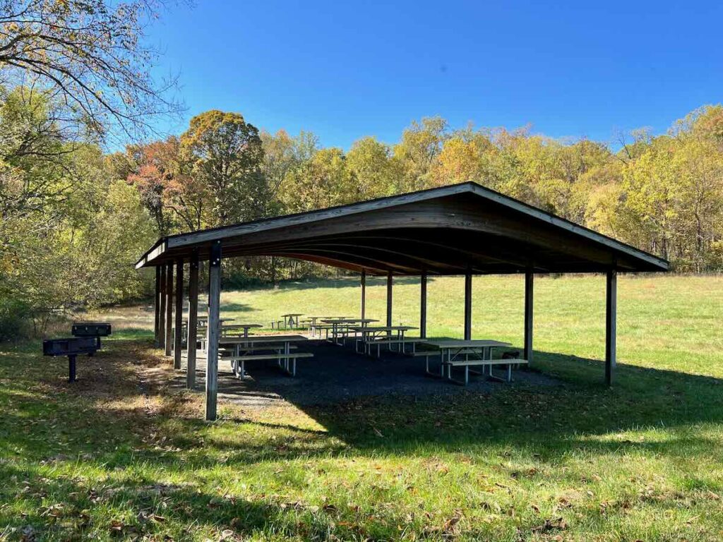 Picnic Pavilion Sweet Run State Park