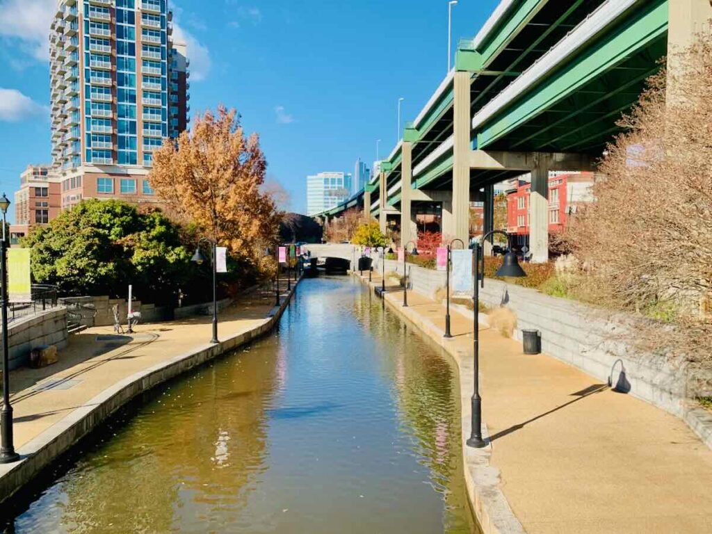 Riverfront Canal Walk in Richmond VA