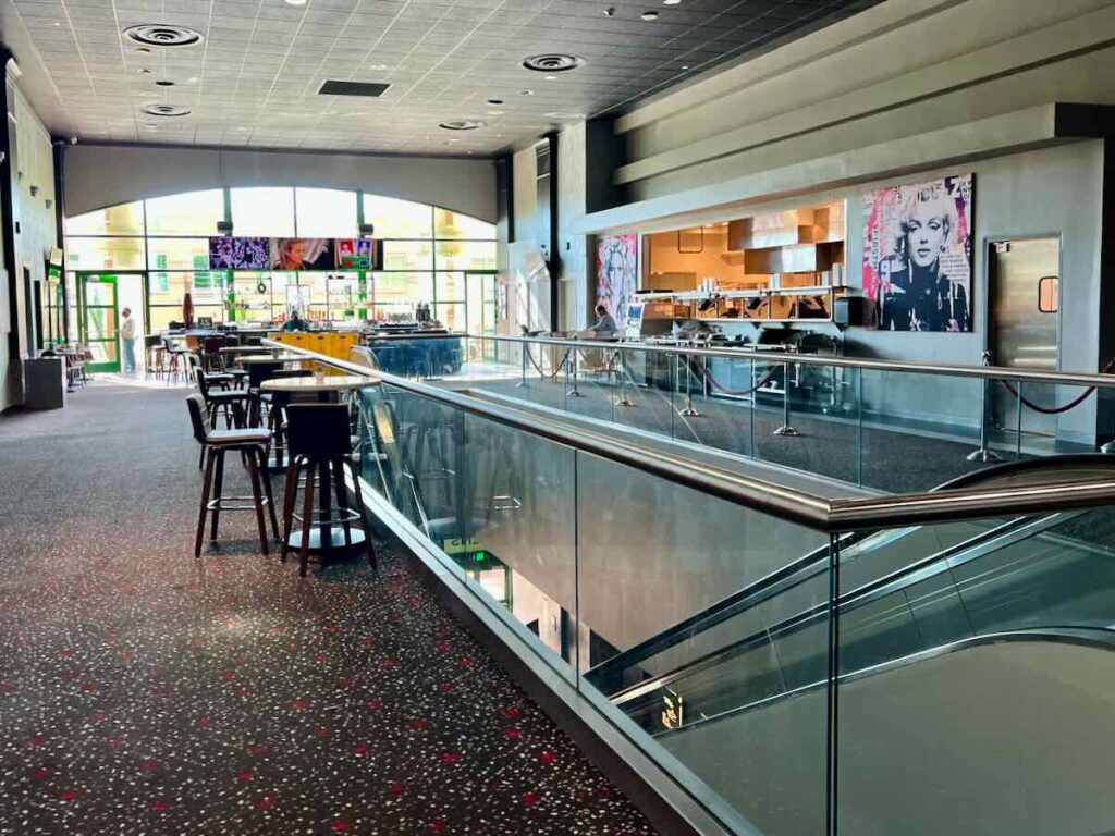 Inside LOOK Dine-In Cinemas Reston