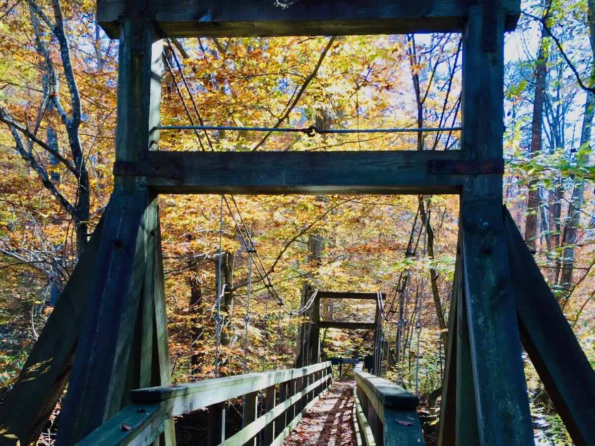 Bridge over Quantico Creek in Prince William Forest