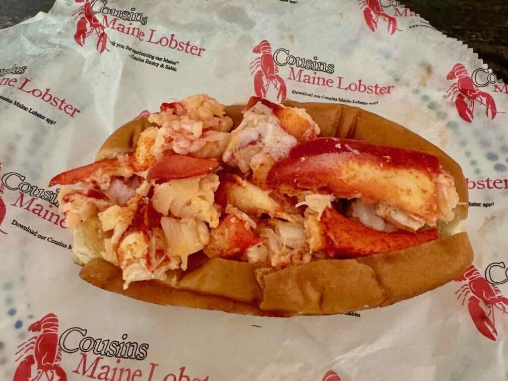 Cousins Maine Lobster Roll