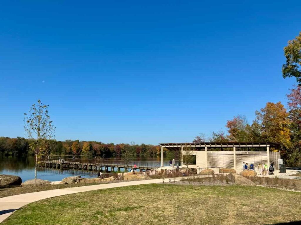 Beaverdam Reservoir Park Boathouse and Pier